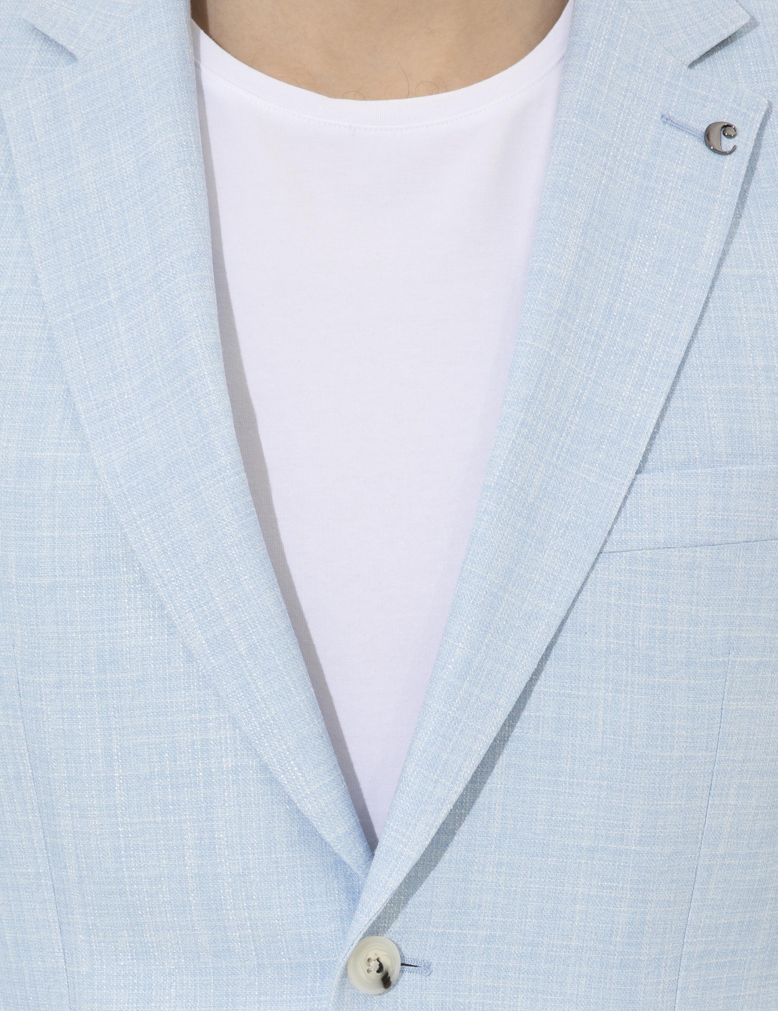 Açık Mavi Ex. Slim Fit Ceket - 50248782047