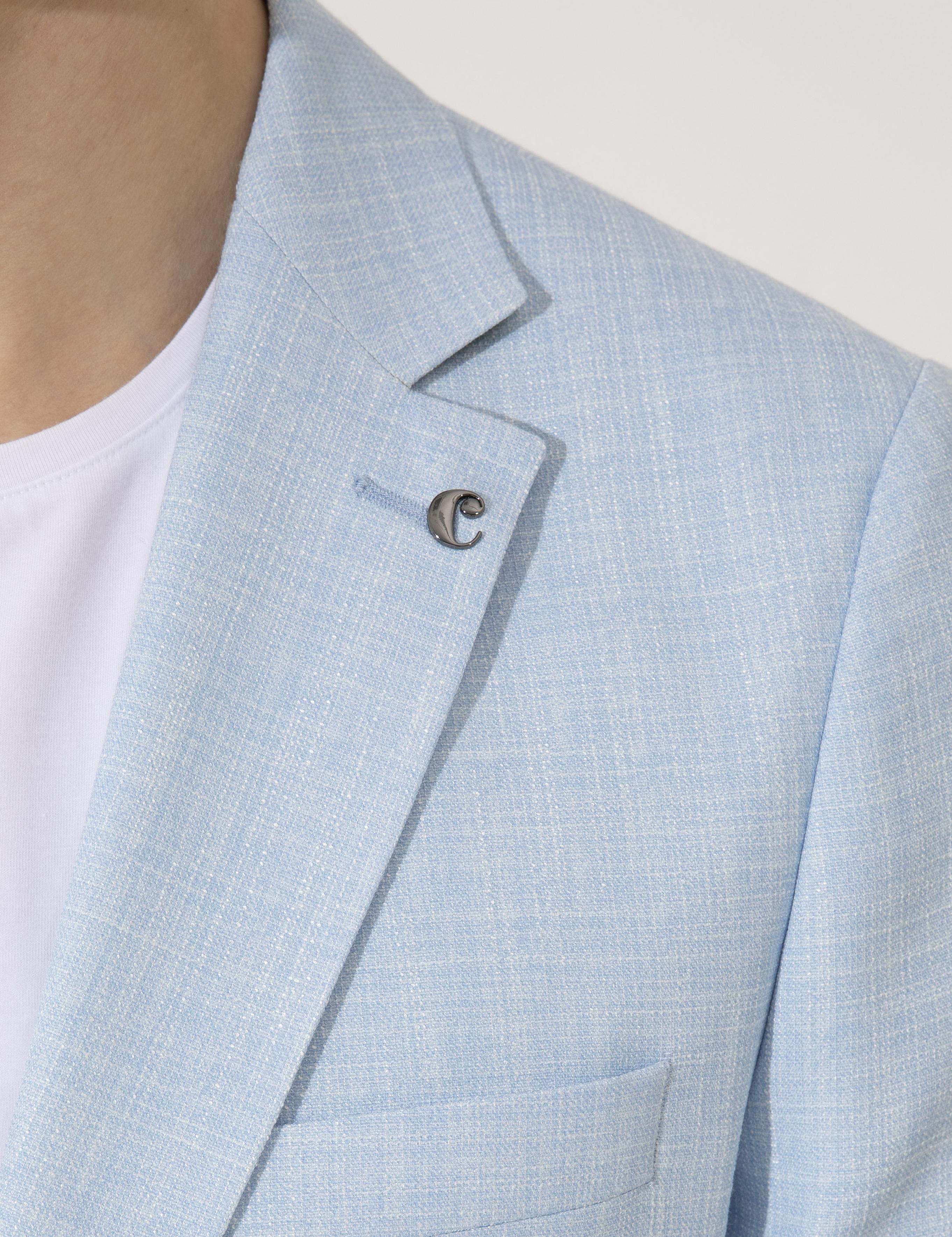 Açık Mavi Ex. Slim Fit Ceket - 50248782047