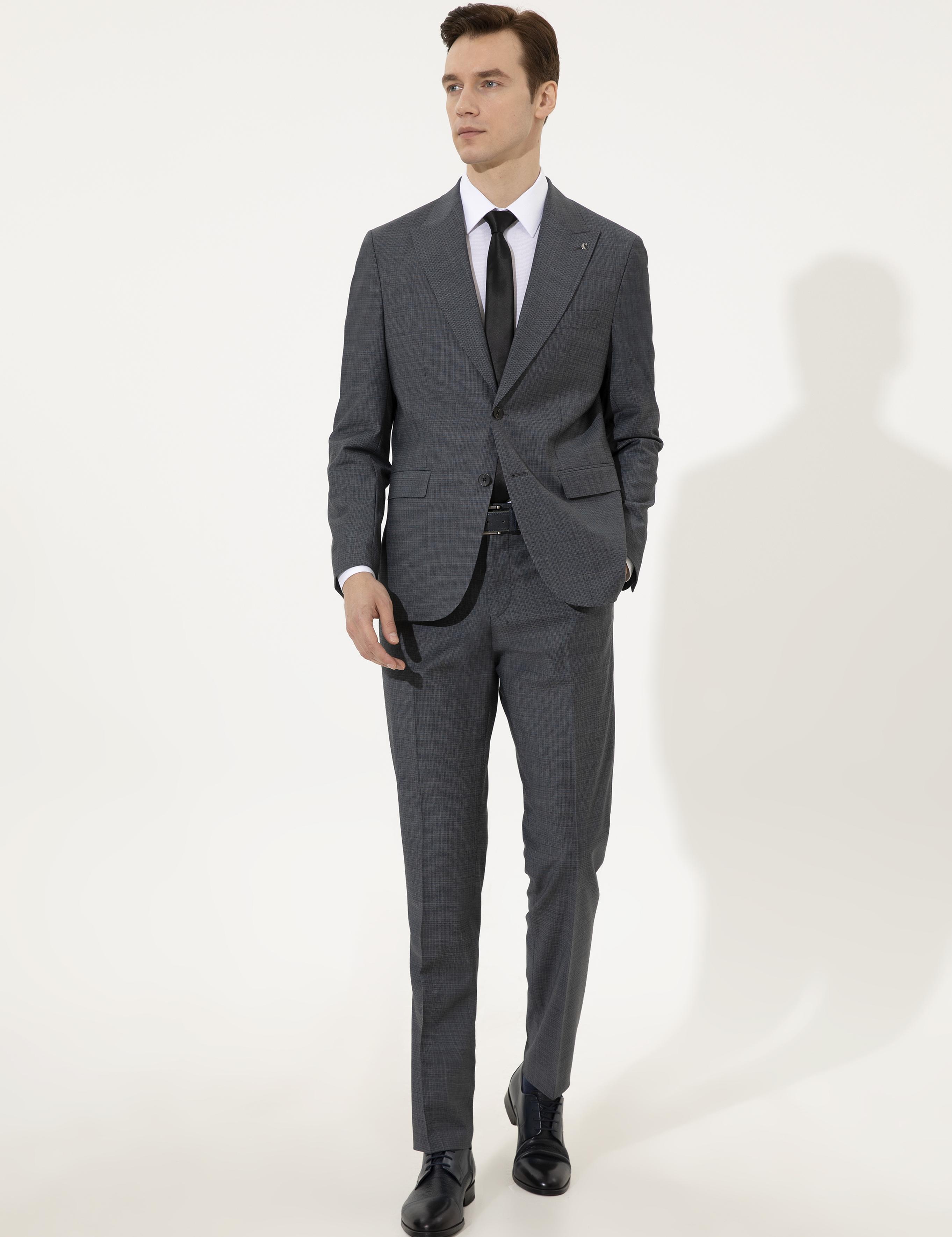 Siyah Slim Fit Takım Elbise - 50258509039