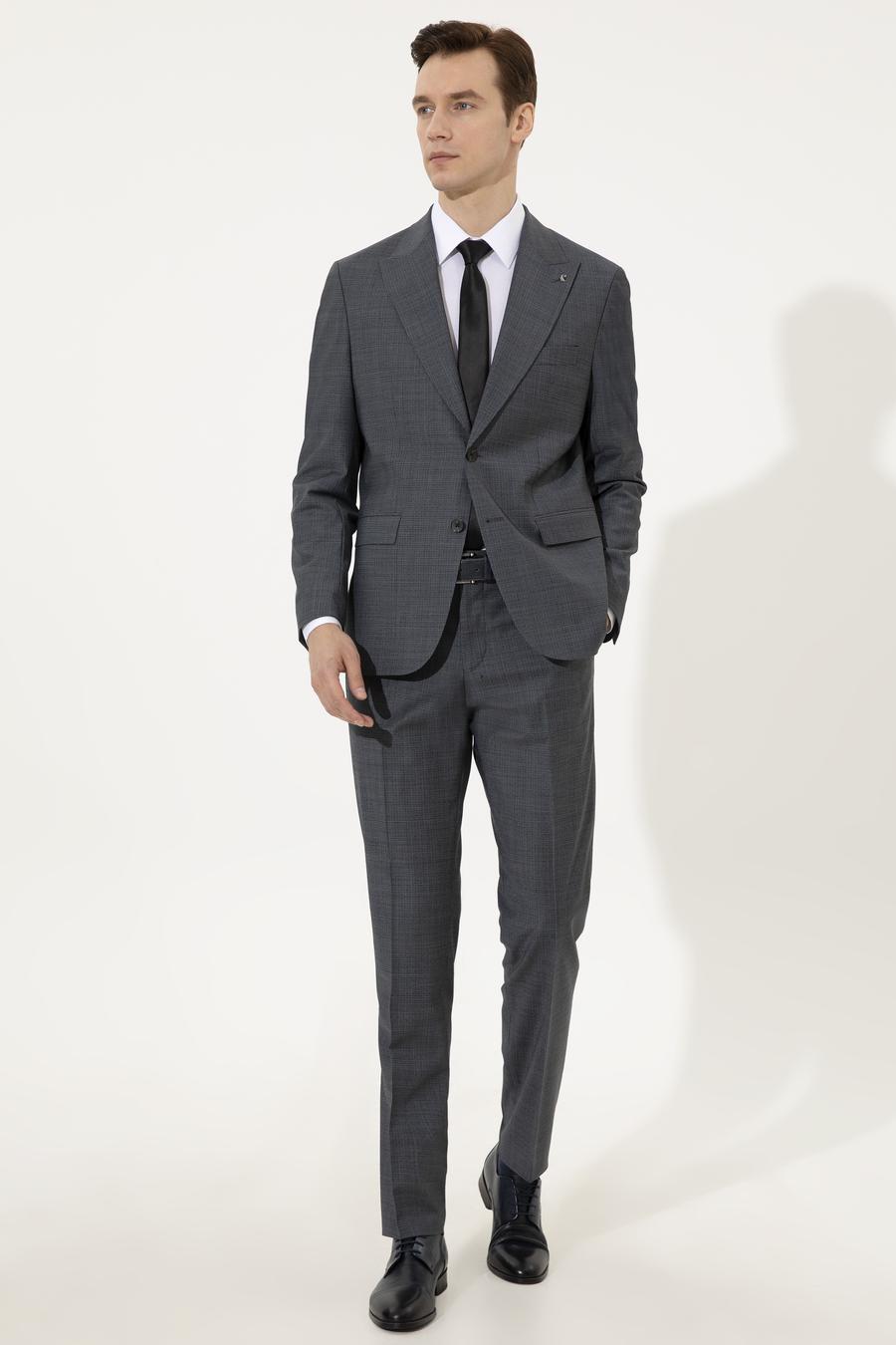 Siyah Slim Fit Takım Elbise - 50258509039