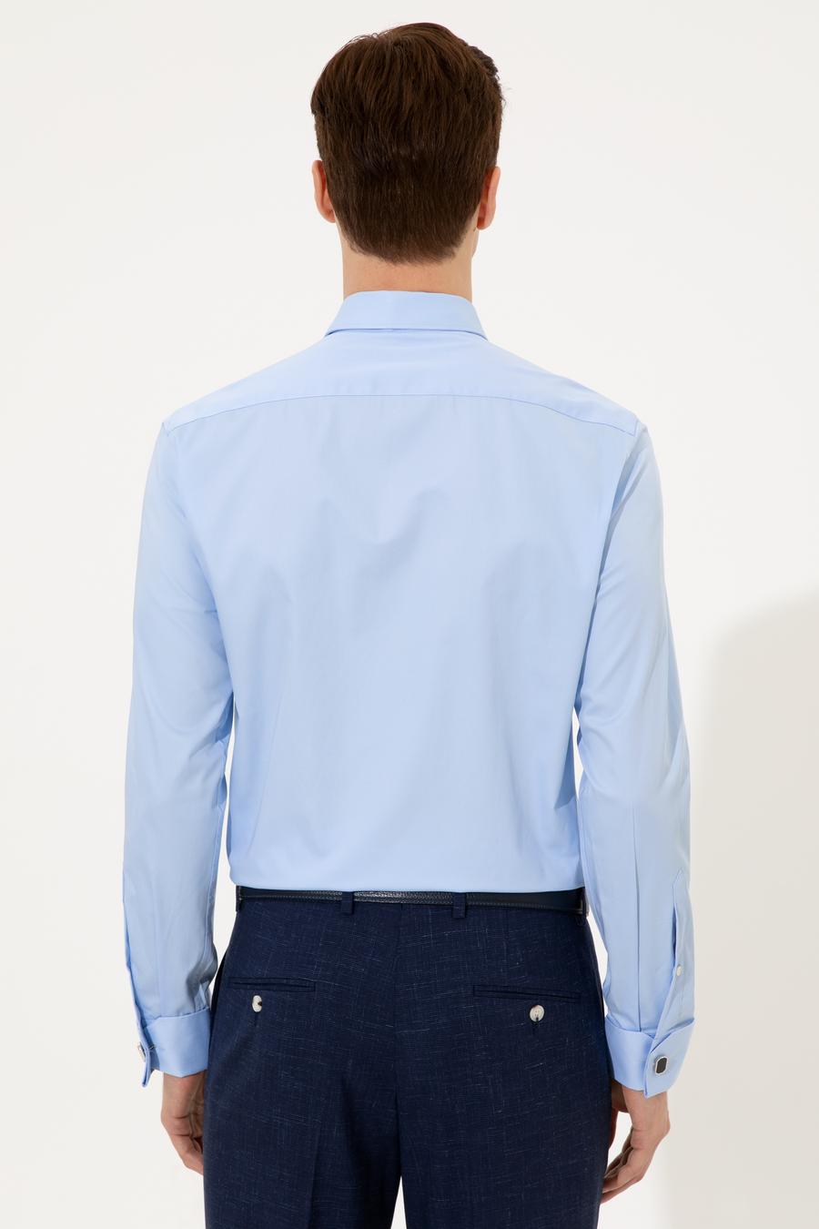Mavi Slim Fit Uzun Kollu Basic Gömlek - 50223223049