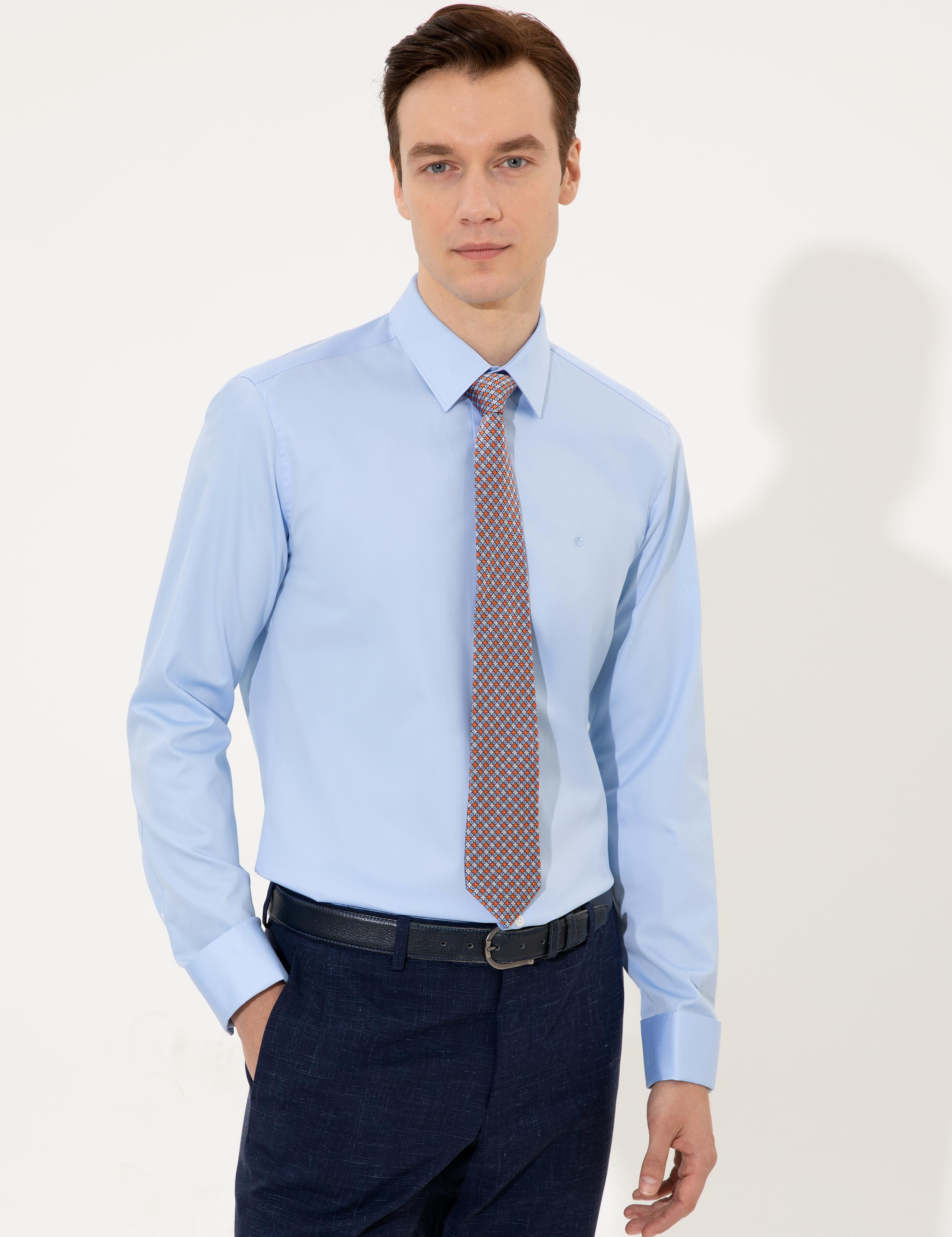 Mavi Slim Fit Uzun Kollu Basic Gömlek - 50223223049