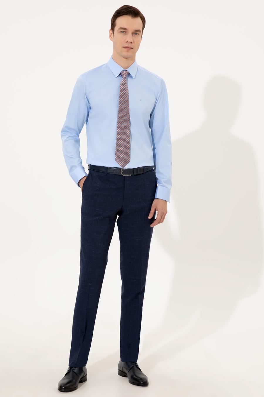 Mavi Slim Fit Uzun Kollu Basic Gömlek - 50223223049