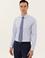 Açık Mavi Slim Fit Uzun Kollu Basic Gömlek