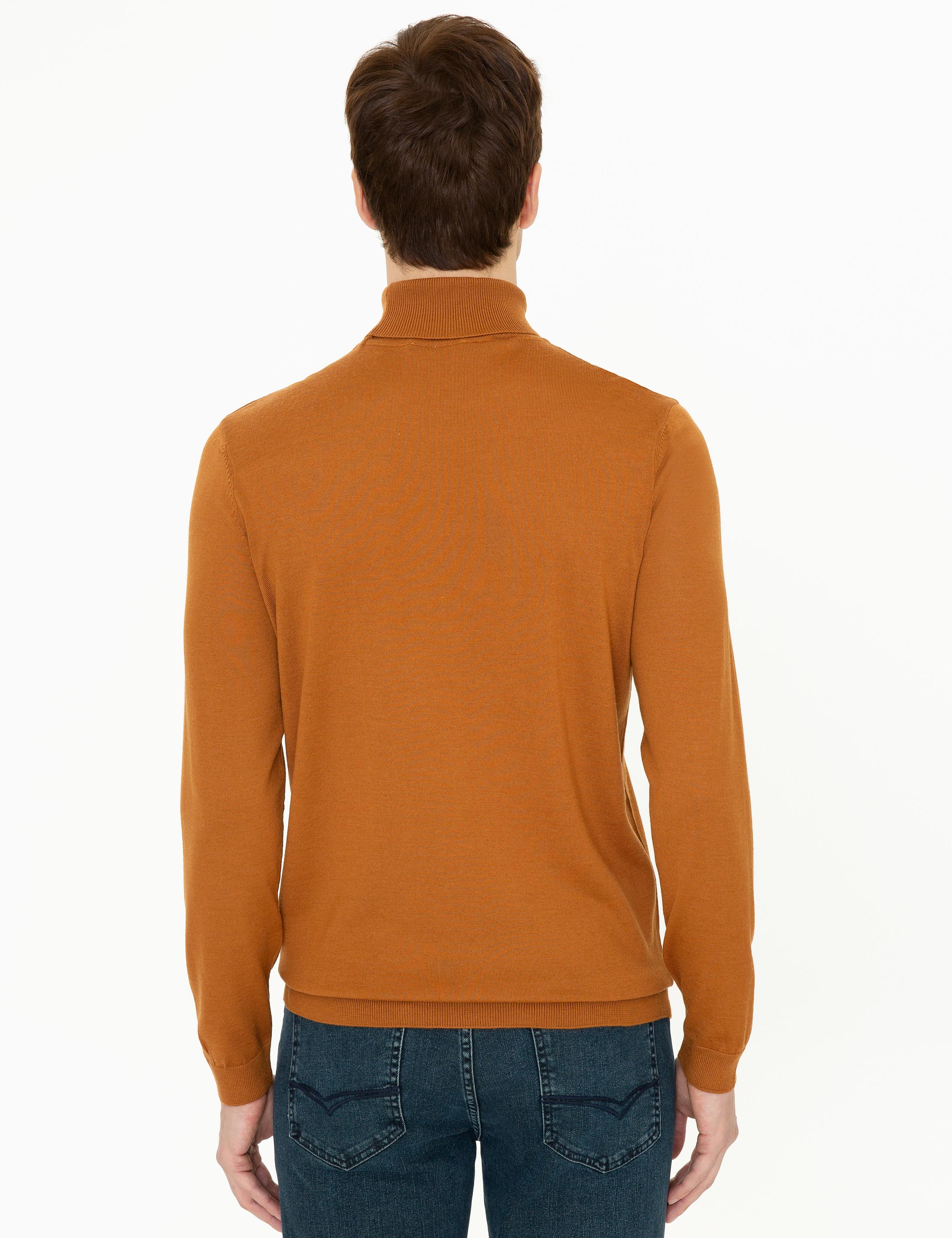 Tarçın Slim Fit Balıkçı Yaka Basic Triko Kazak - 50237052222