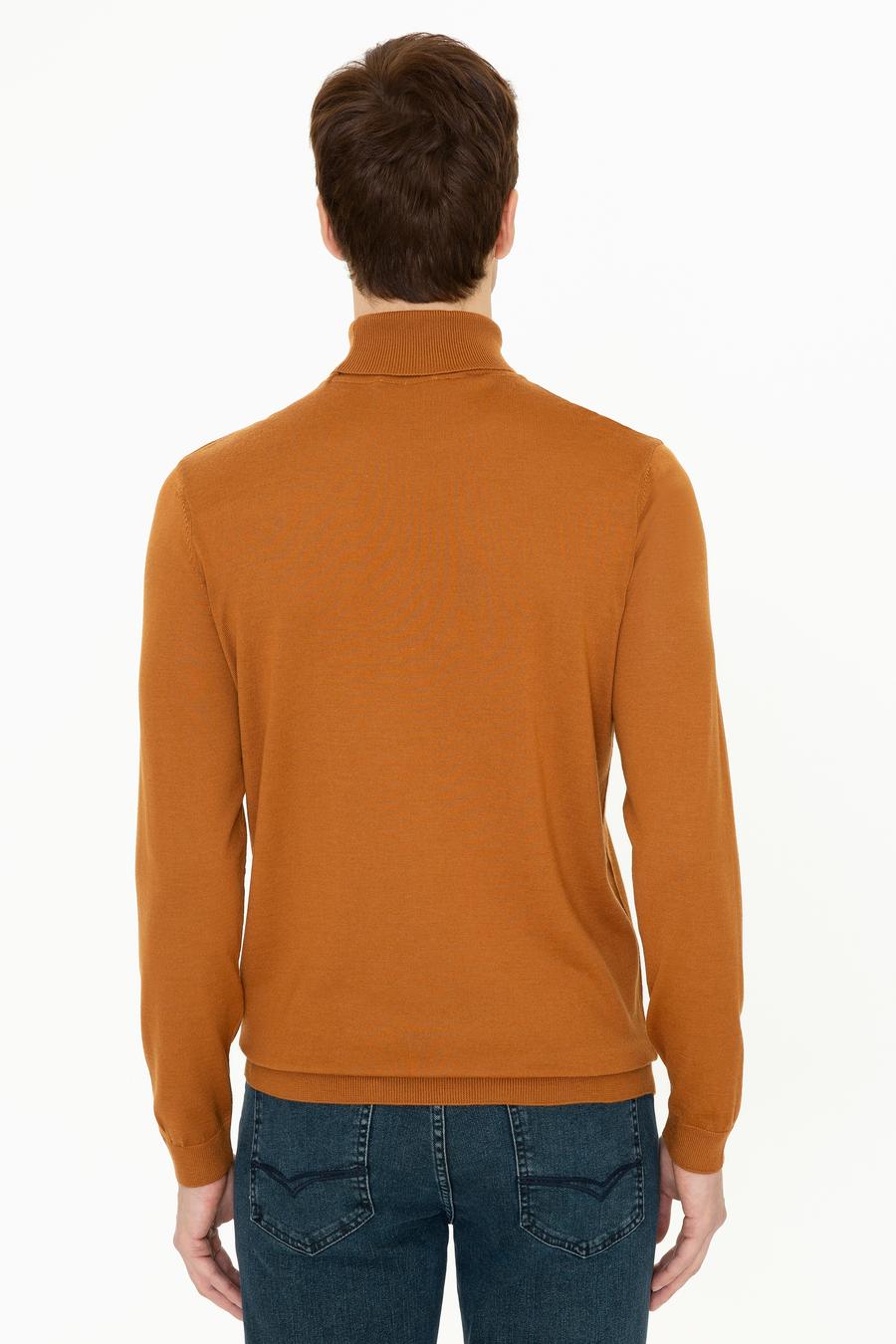 Tarçın Slim Fit Balıkçı Yaka Basic Triko Kazak - 50237052222
