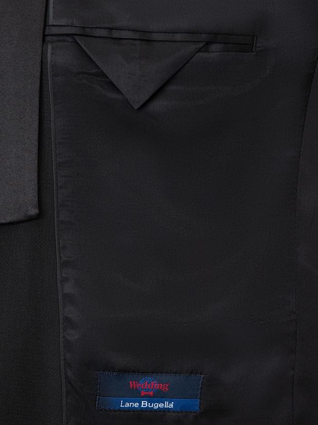 Siyah Slim Fit Yelekli Smokin Damatlık