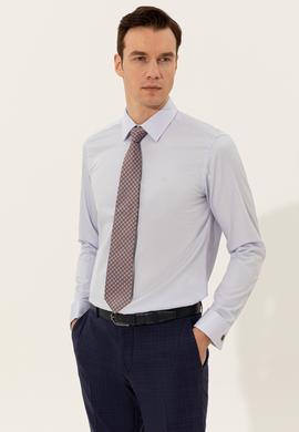 Açık Mavi Slim Fit Basic Gömlek