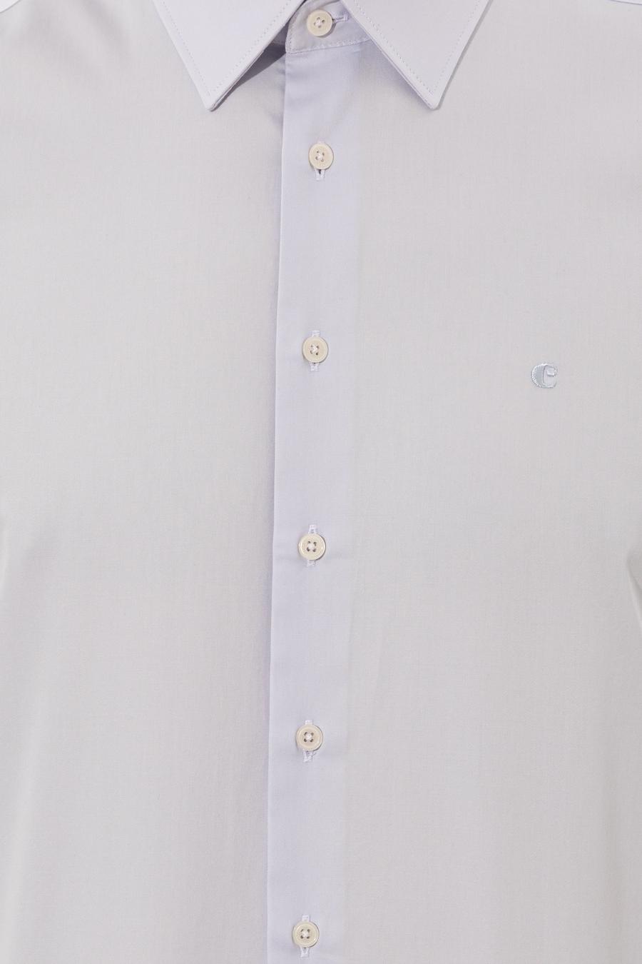 Açık Mavi Slim Fit Basic Gömlek - 50223223030