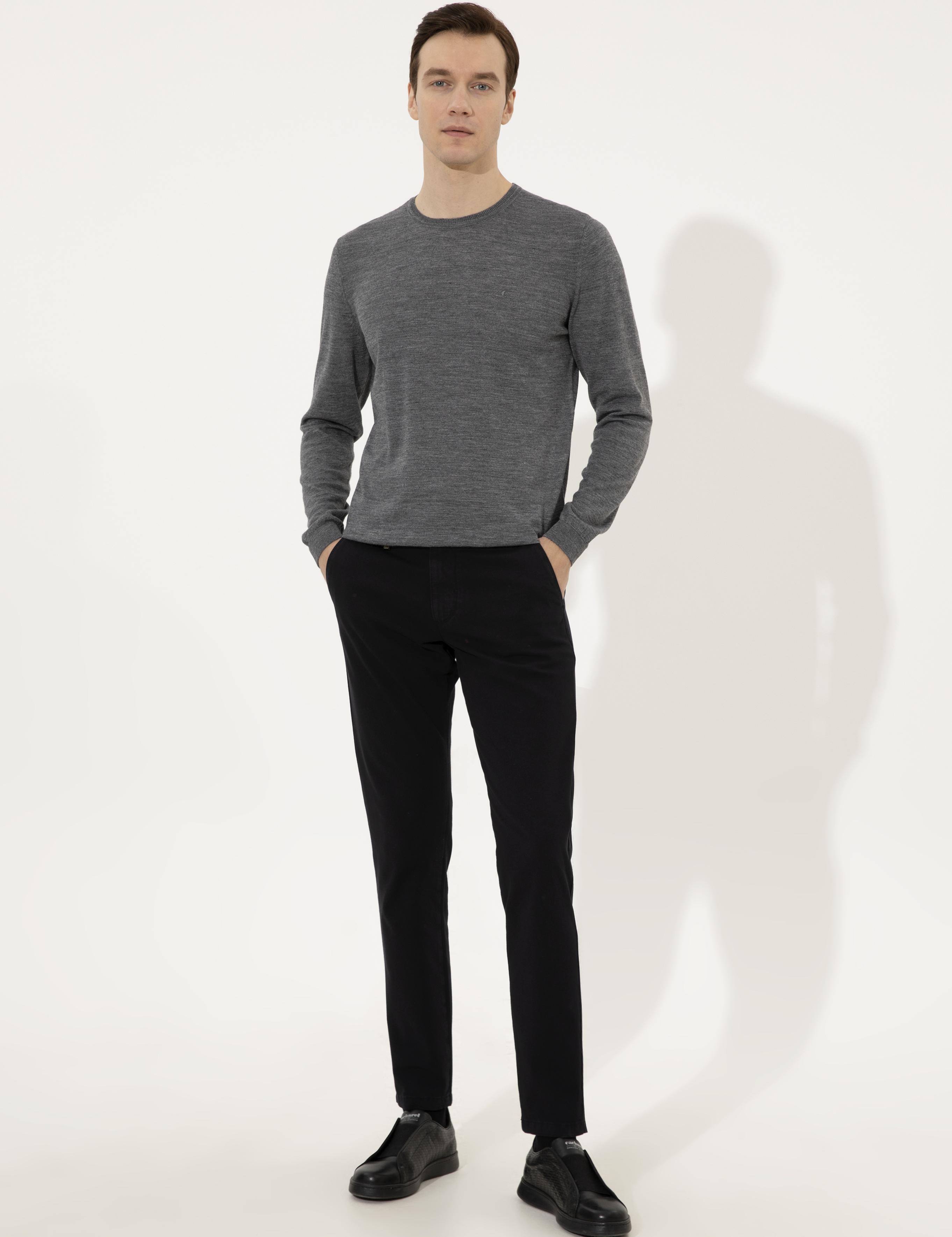 Bisiklet Yaka Basic Kazak - 50237038084