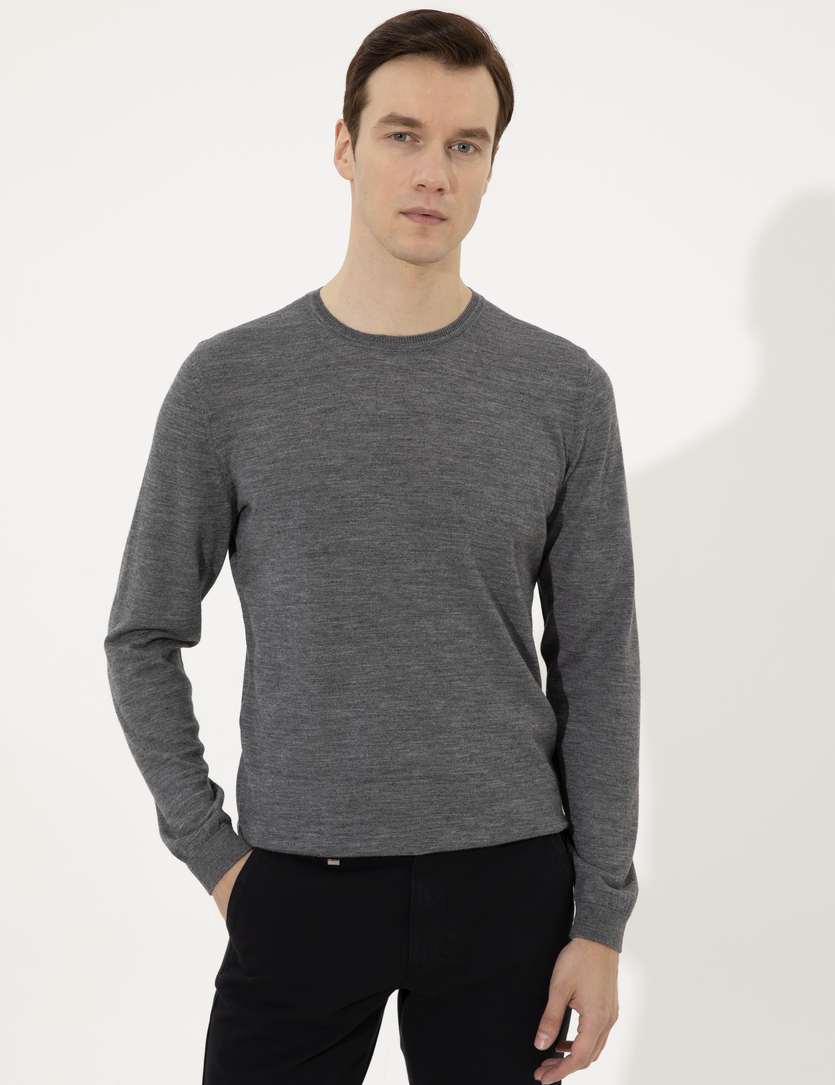 Bisiklet Yaka Basic Kazak - 50237038084