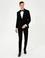 Siyah Slim Fit Smokin Damatlık