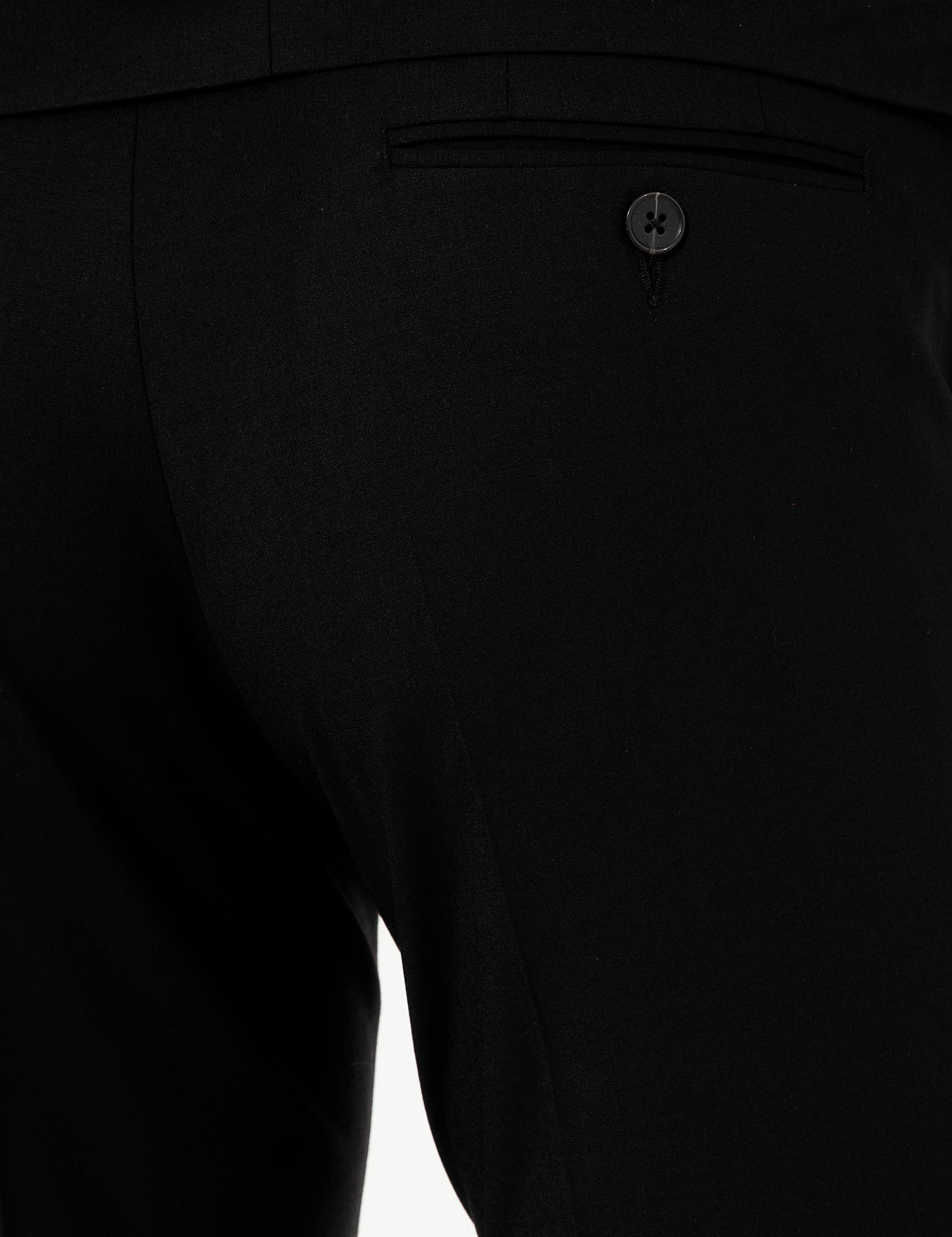Siyah Slim Fit Smokin Damatlık - 50250820023