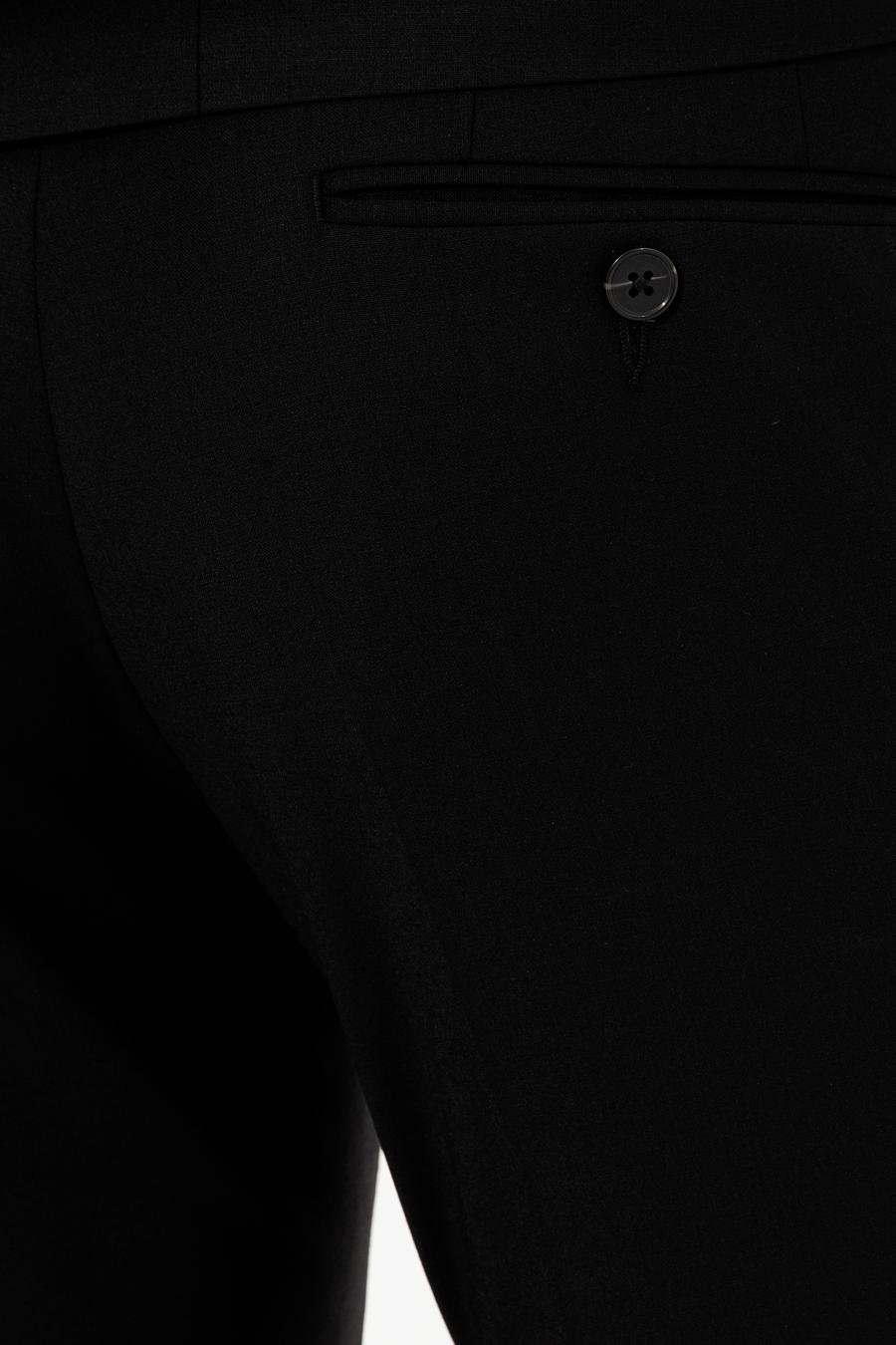 Siyah Slim Fit Yelekli Smokin Damatlık - 50250848011