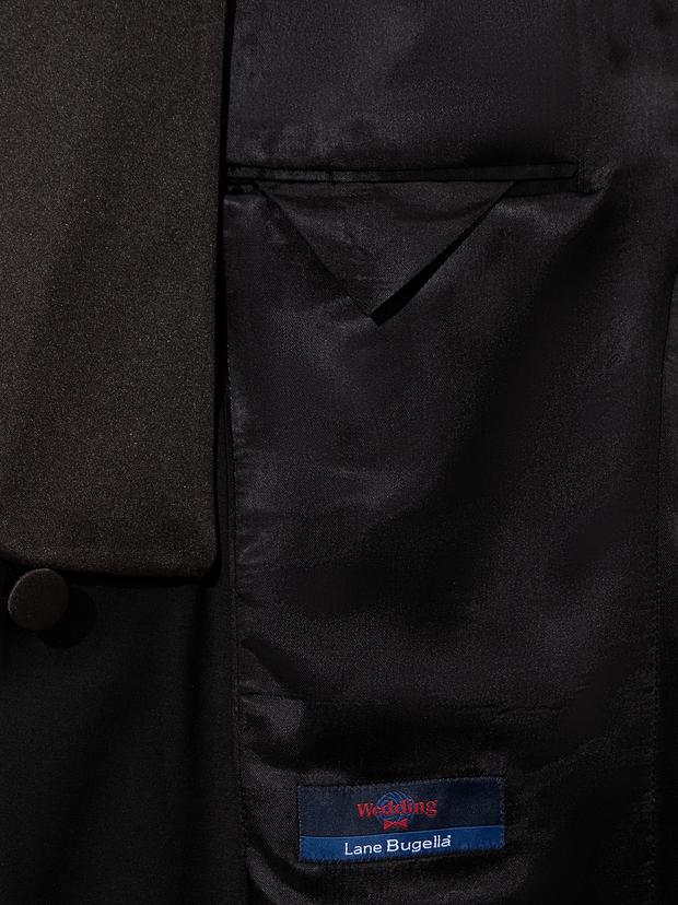 Siyah Slim Fit Yelekli Smokin Damatlık