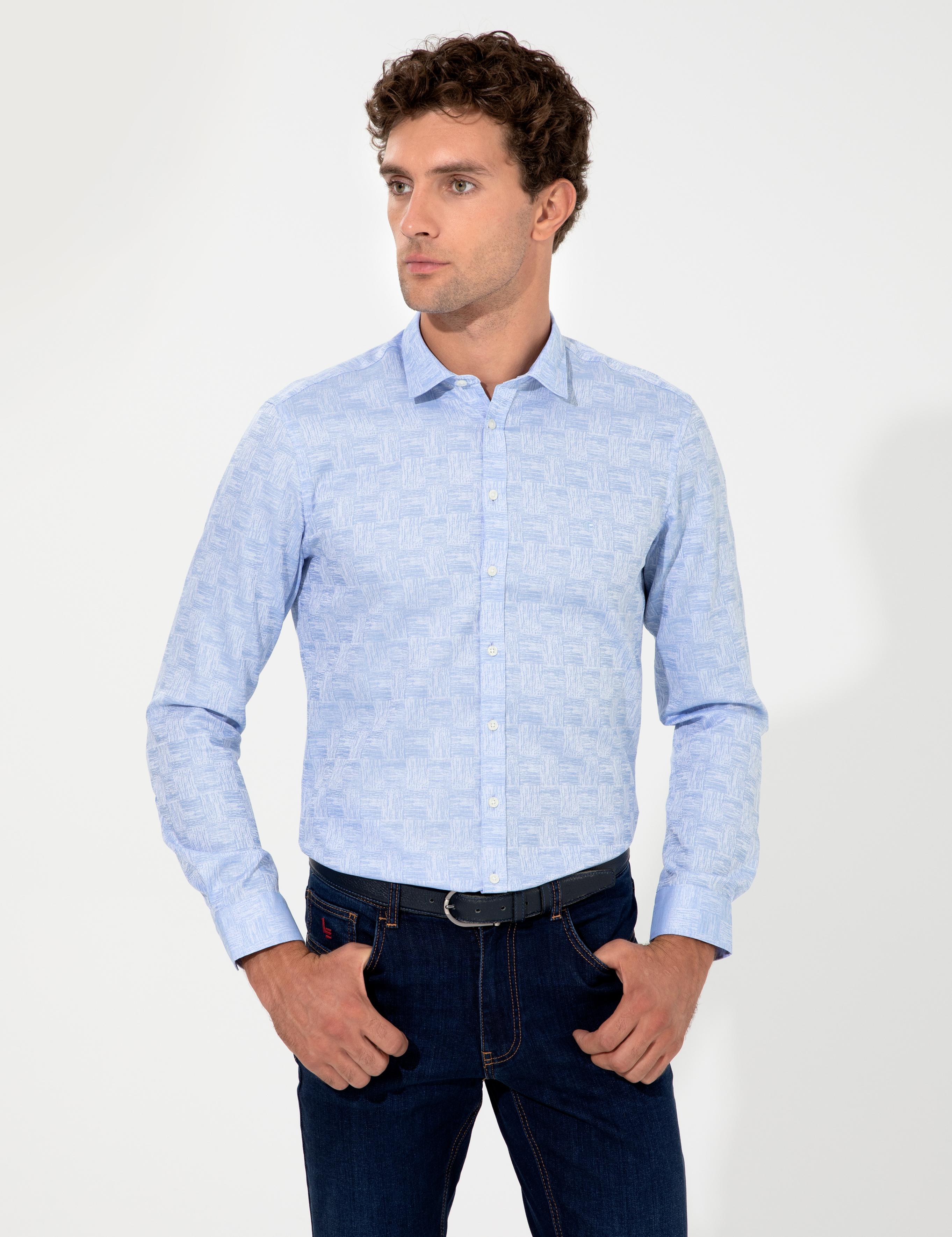 Mavi Slim Fit Uzun Kollu Gömlek - 50217951004