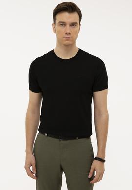 Siyah Slim Fit Kazak