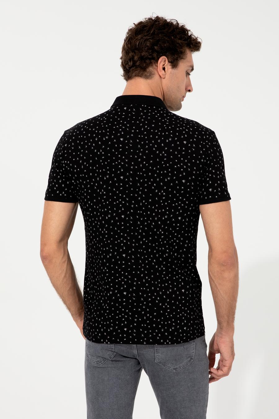 Siyah Polo Yaka T-Shirt - 50230520005