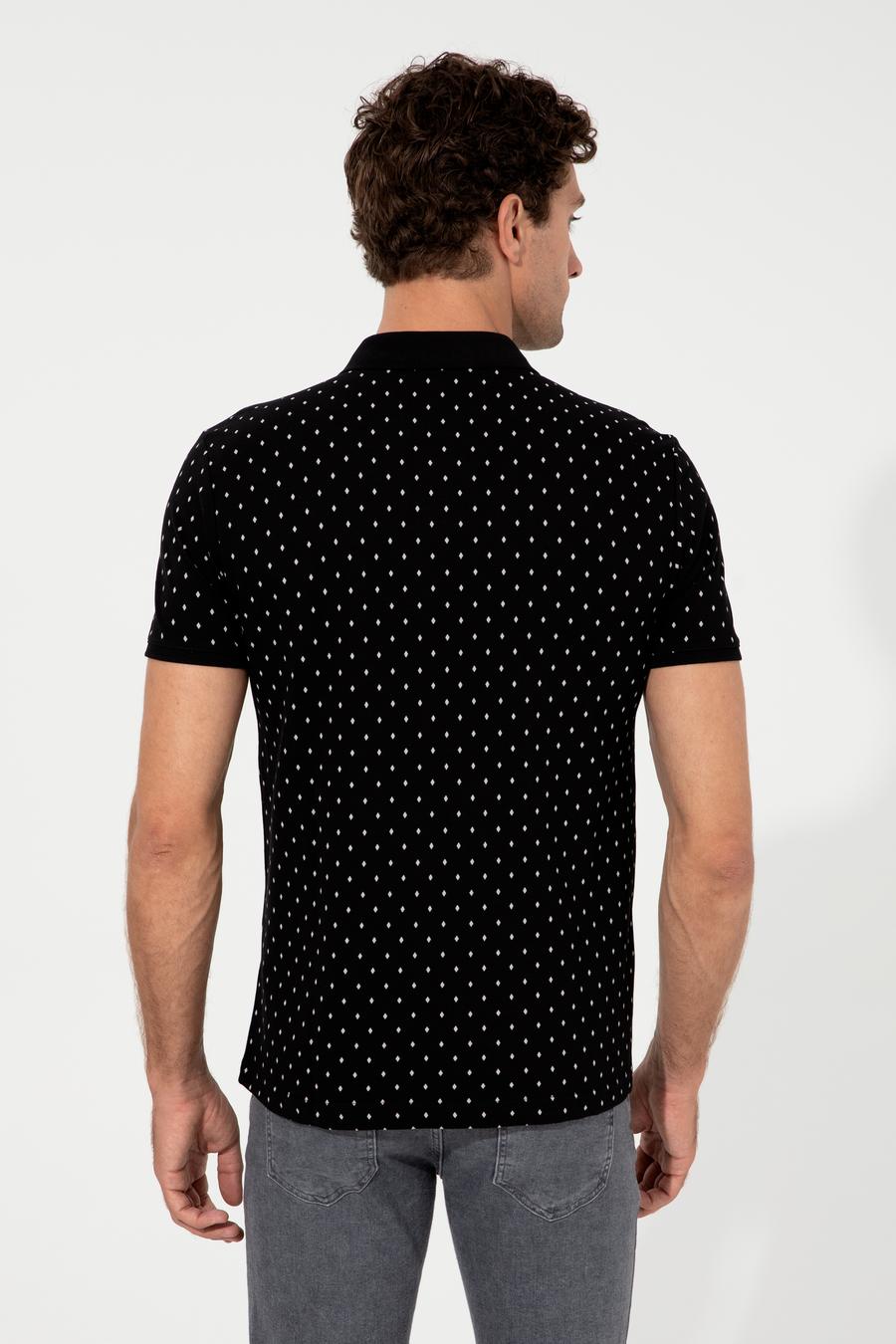 Siyah Polo Yaka T-Shirt - 50230528013