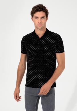 Siyah Polo Yaka T-Shirt