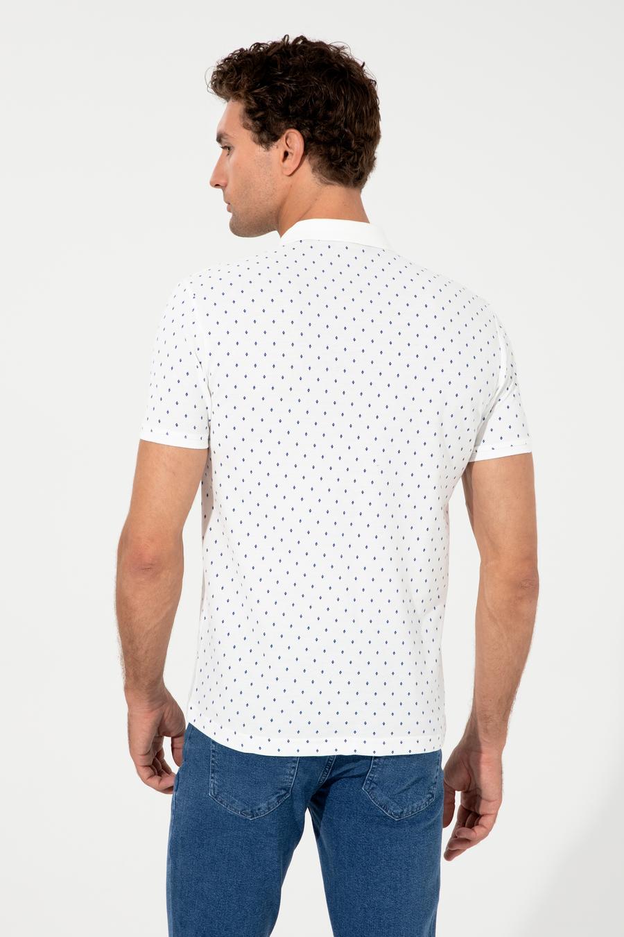 Beyaz Polo Yaka T-Shirt - 50230528005