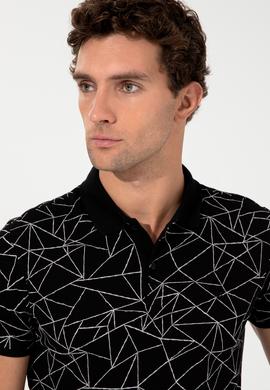 Siyah Polo Yaka T-Shirt