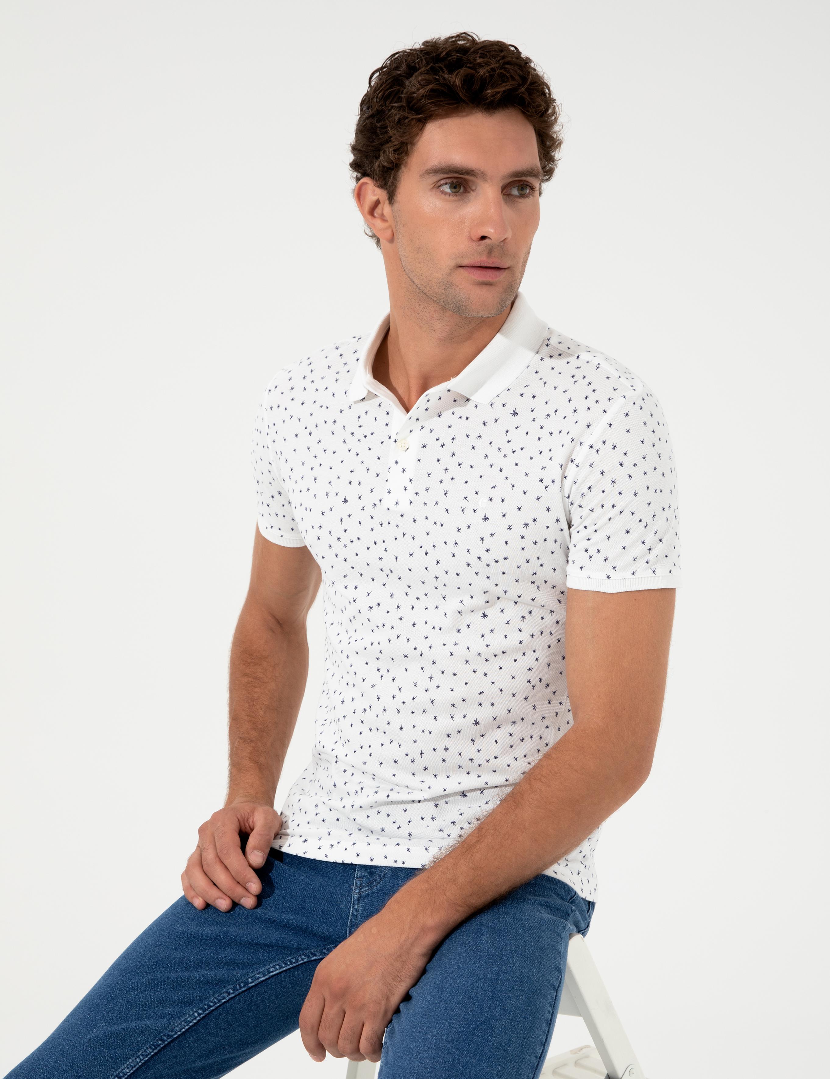 Beyaz Polo Yaka T-Shirt - 50230520013