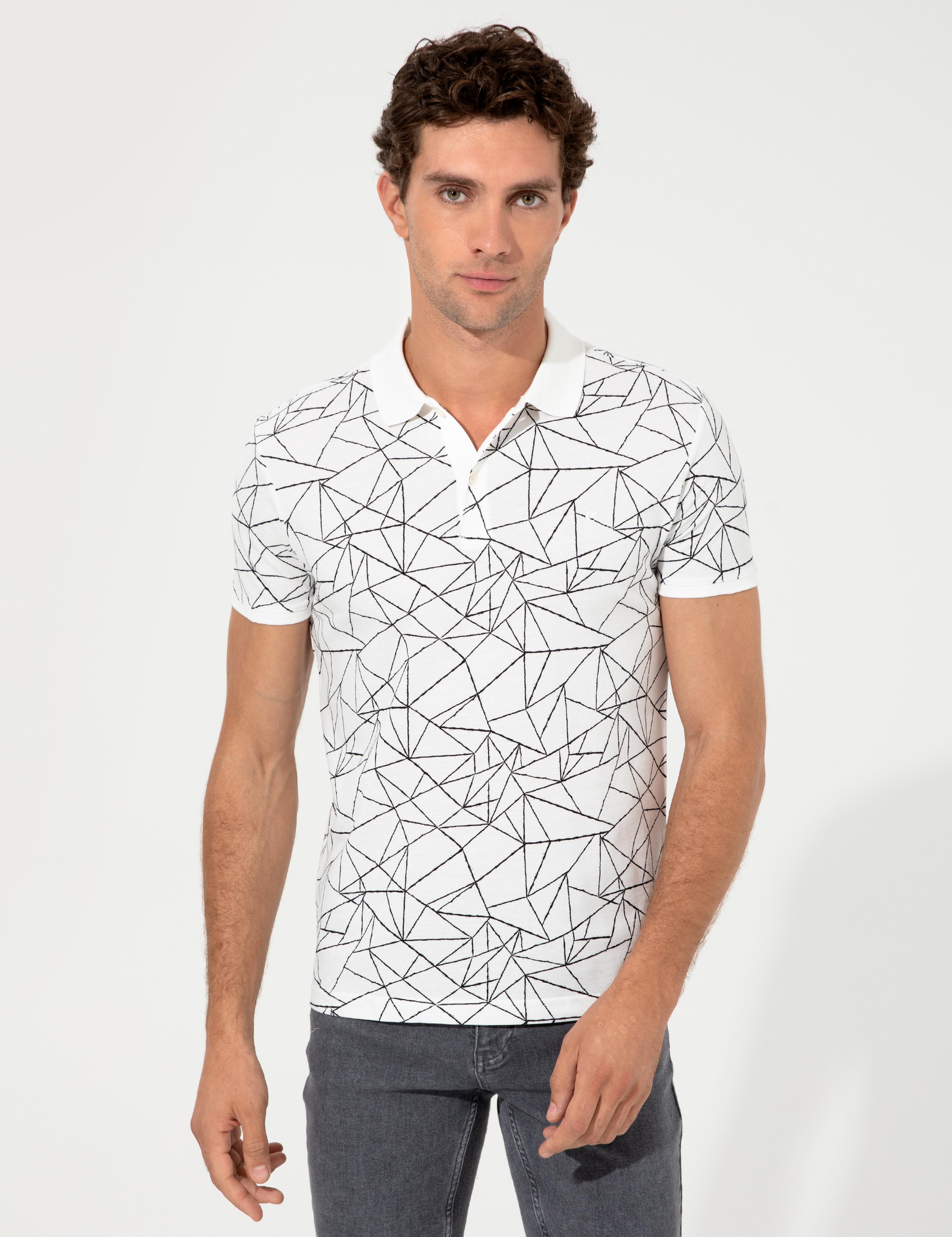 Ekru Polo Yaka T-Shirt - 50230521005