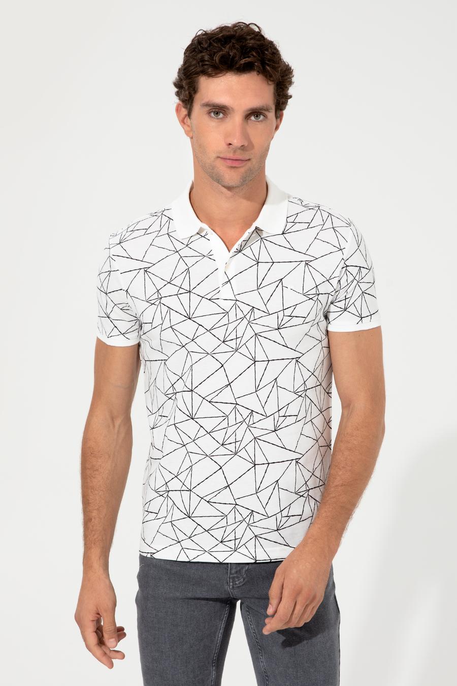 Ekru Polo Yaka T-Shirt - 50230521005