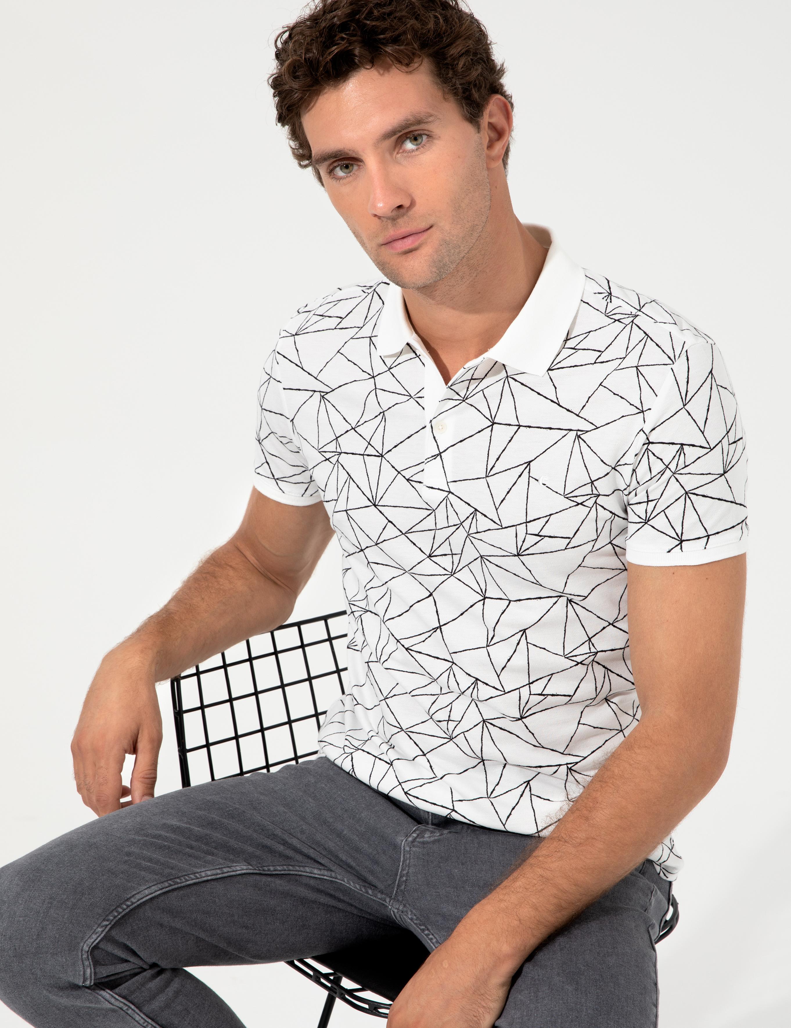 Ekru Polo Yaka T-Shirt - 50230521005