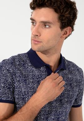Lacivert Polo Yaka T-Shirt