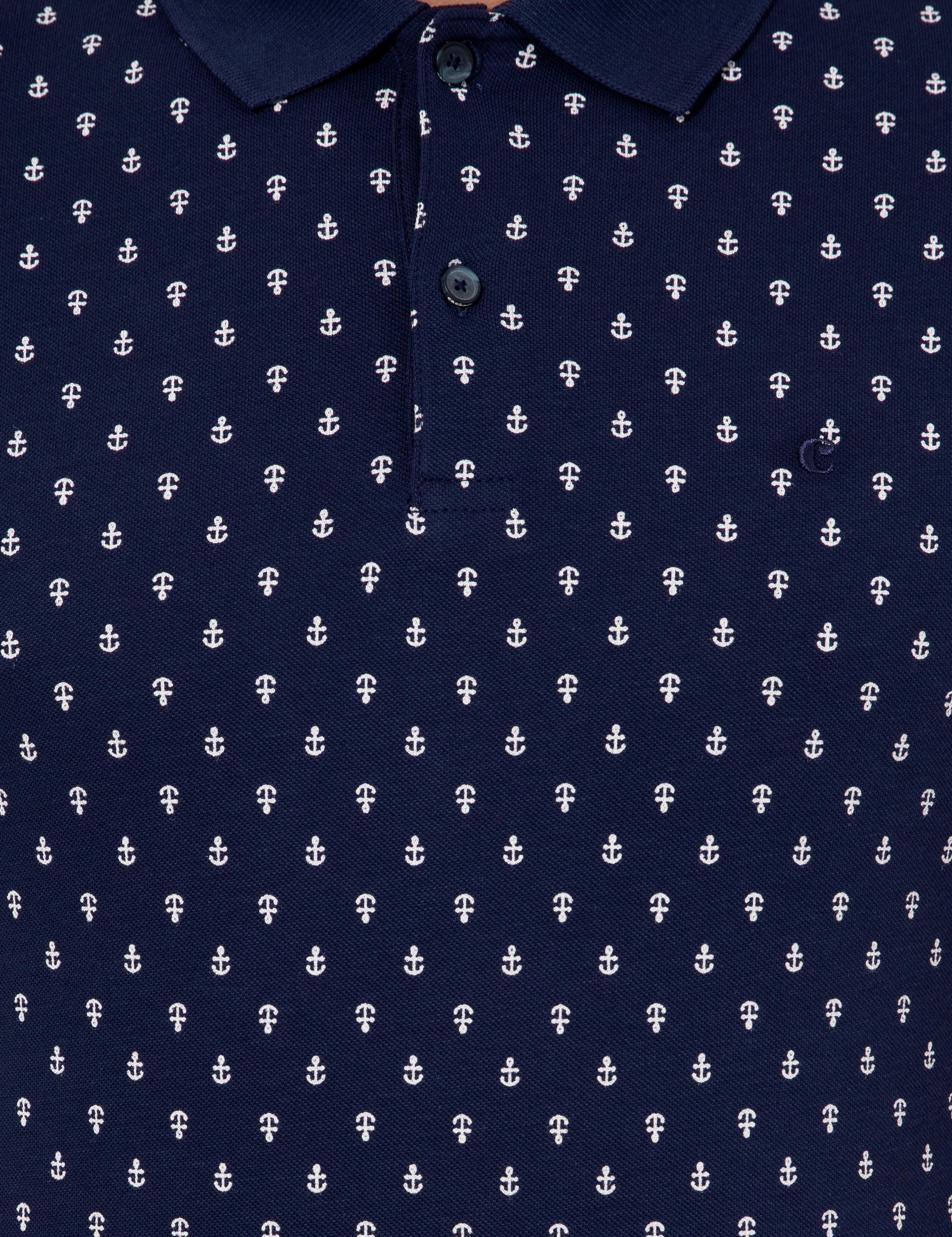 Lacivert Polo Yaka T-Shirt - 50230523005