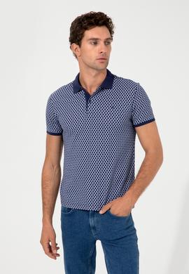 Lacivert Polo Yaka T-Shirt