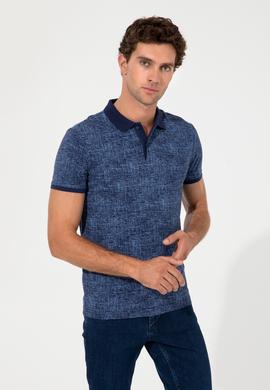 Lacivert Polo Yaka T-Shirt