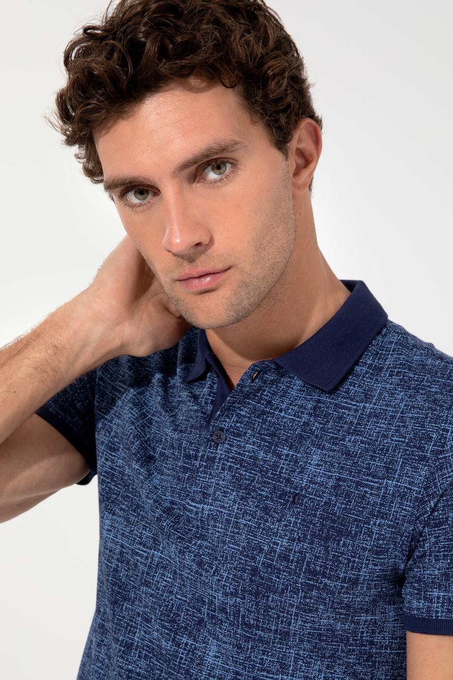 Lacivert Polo Yaka T-Shirt - 50230524005