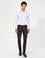 Antrasit Slim Fit Kanvas Pantolon