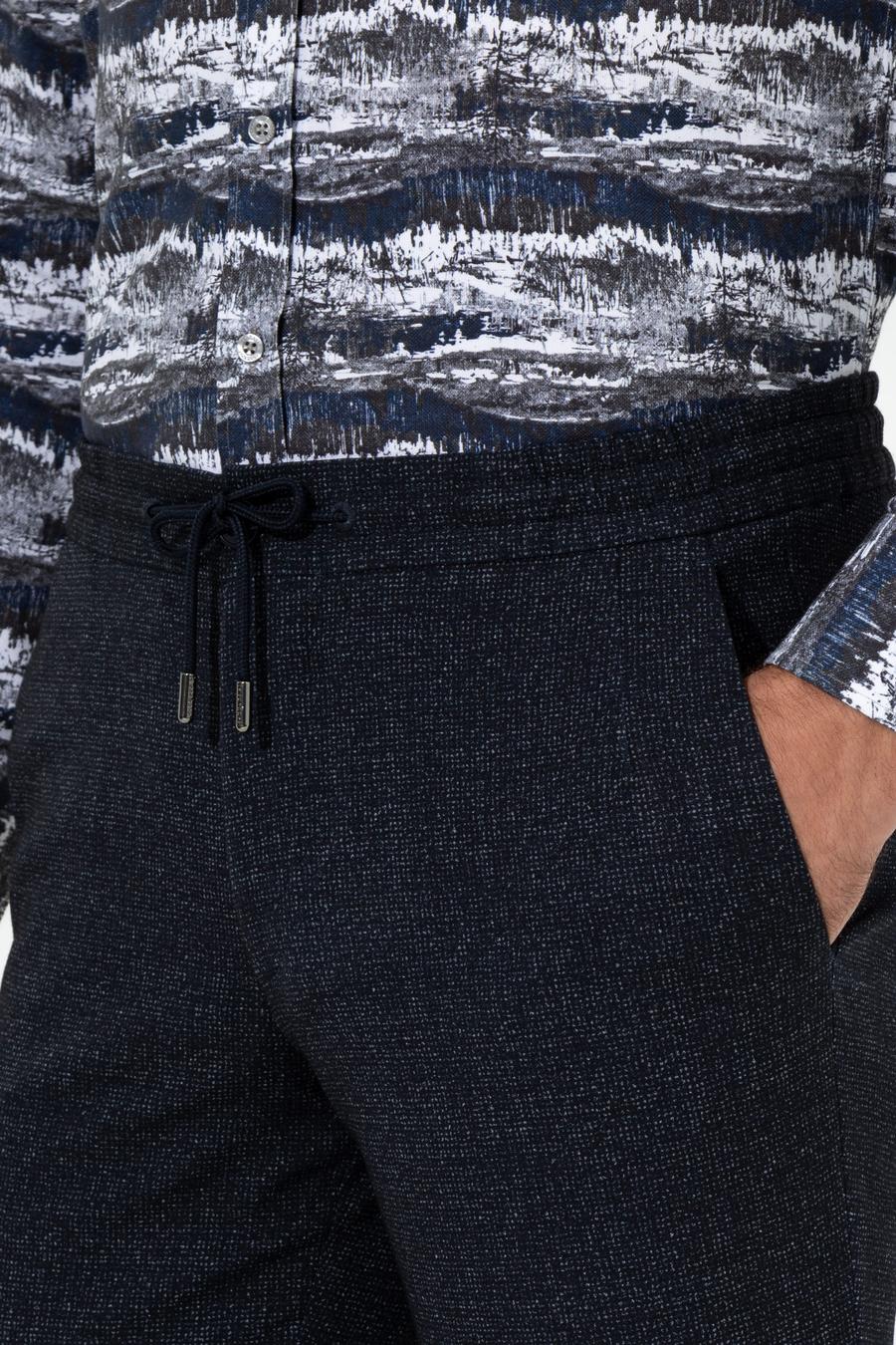 Lacivert Ekstra Slim Fit Klasik Pantolon - 50256183003