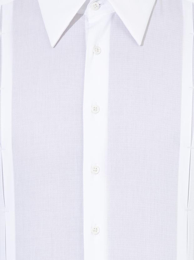 Beyaz Slim Fit Uzun Kollu Gömlek