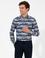 Gri Slim Fit Uzun Kollu Gömlek