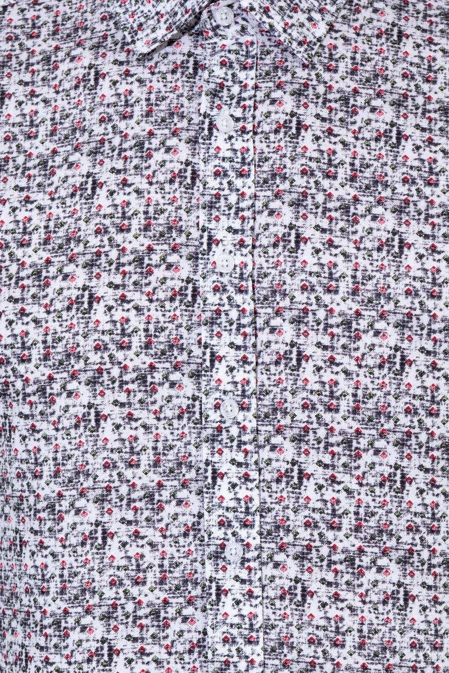 Kırmızı Slim Fit Uzun Kollu Gömlek - 50255361068