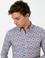 Kırmızı Slim Fit Uzun Kollu Gömlek