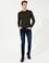 Haki Slim Fit Bisiklet Yaka Basic Triko Kazak
