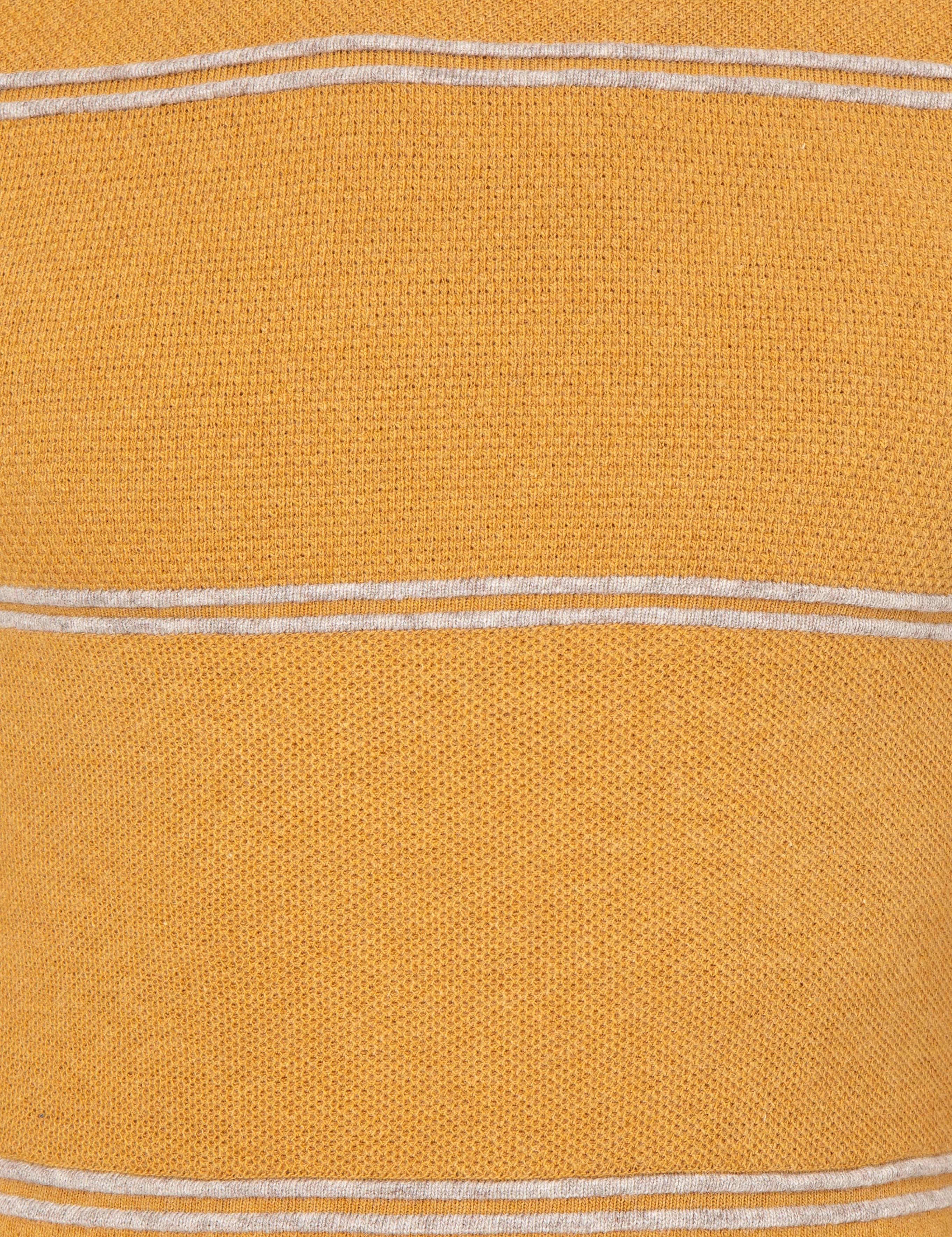 Sarı Slim Fit Yün Karışımlı Bisiklet Yaka Triko Kazak - 50258829003