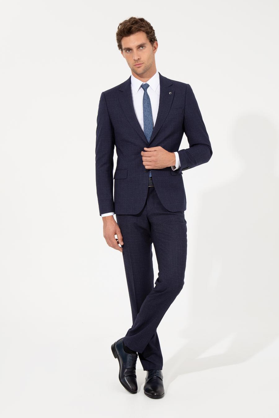 Lacivert Slim Fit Takım Elbise - 50255906011