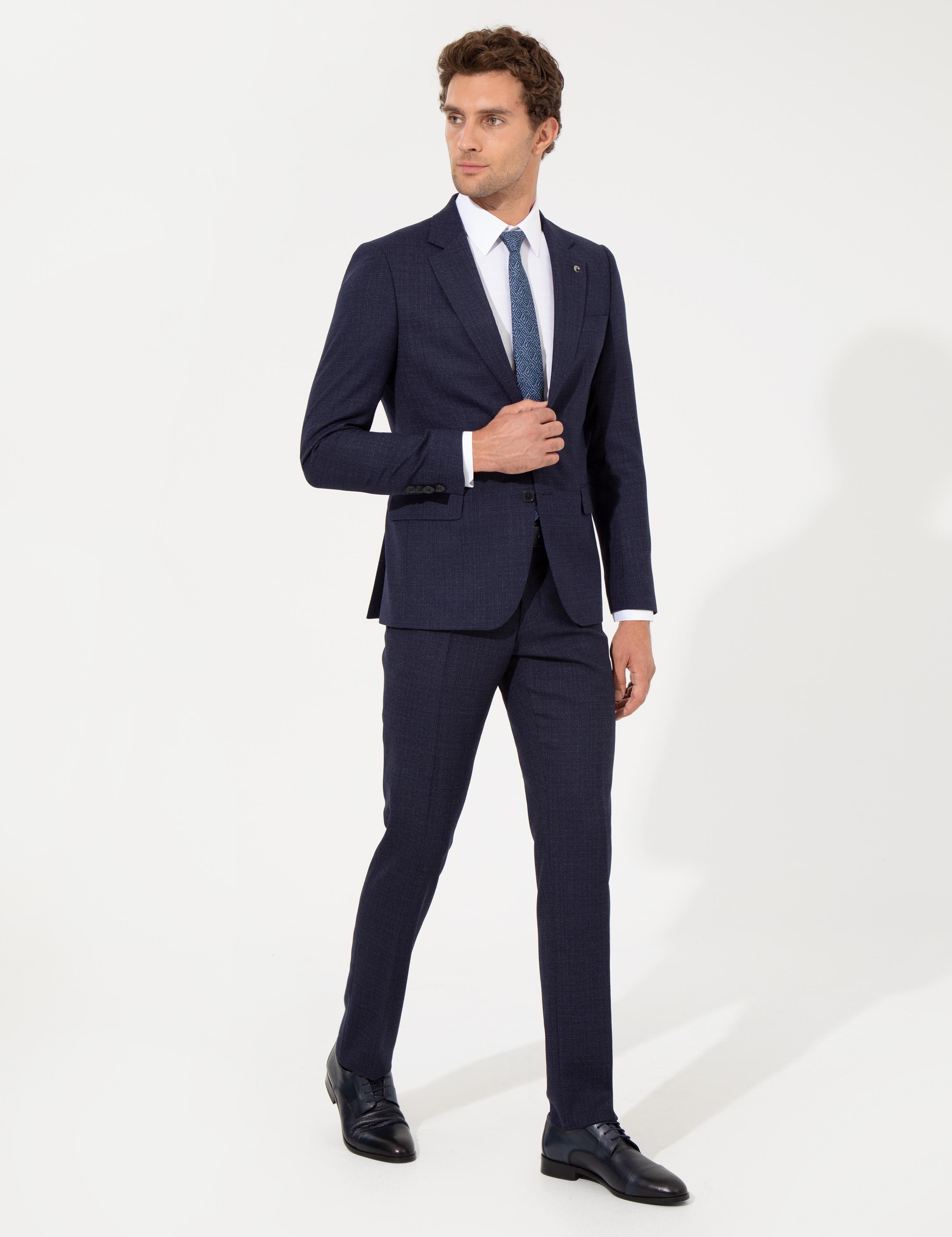Lacivert Slim Fit Takım Elbise - 50255906011