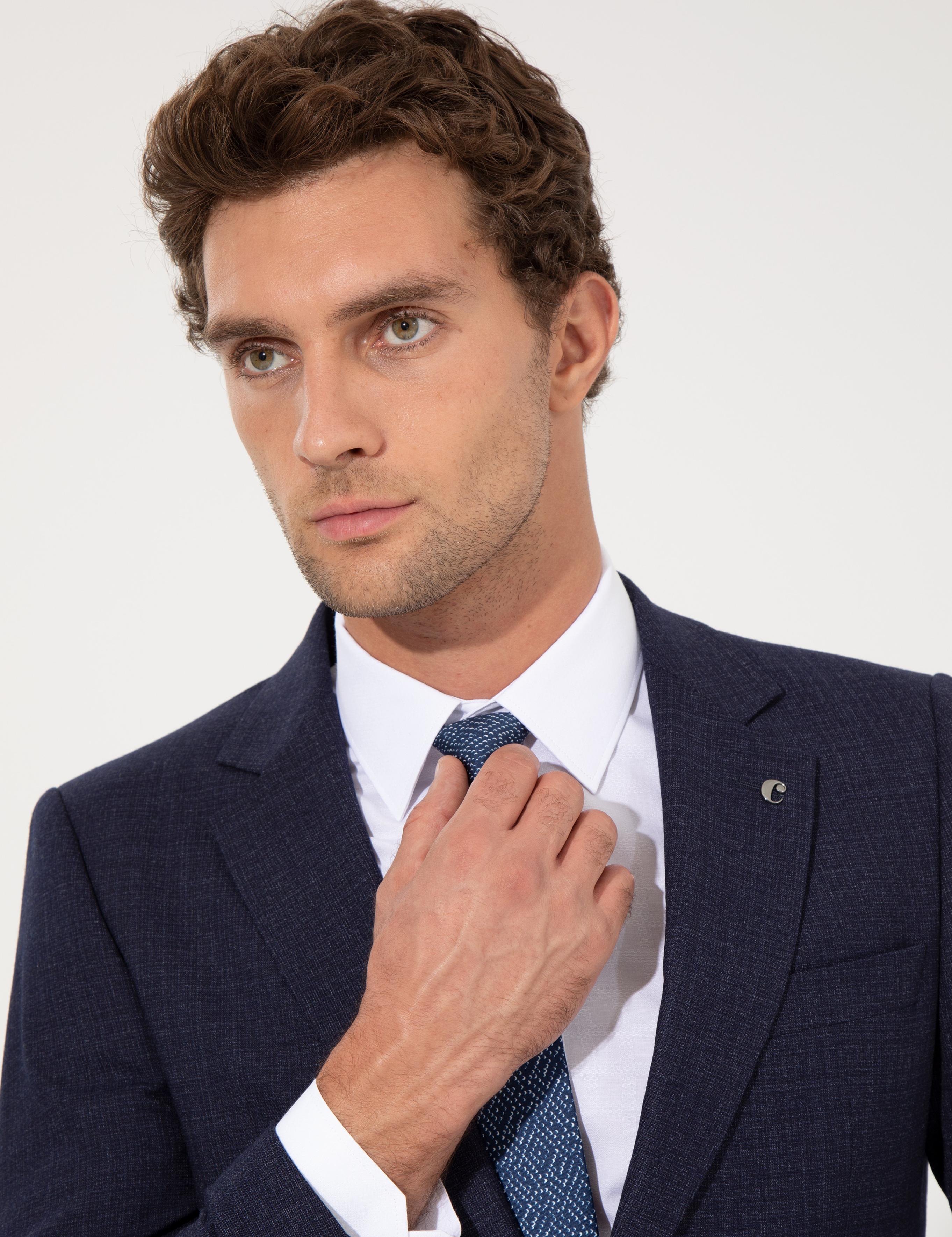 Lacivert Slim Fit Takım Elbise - 50255906011