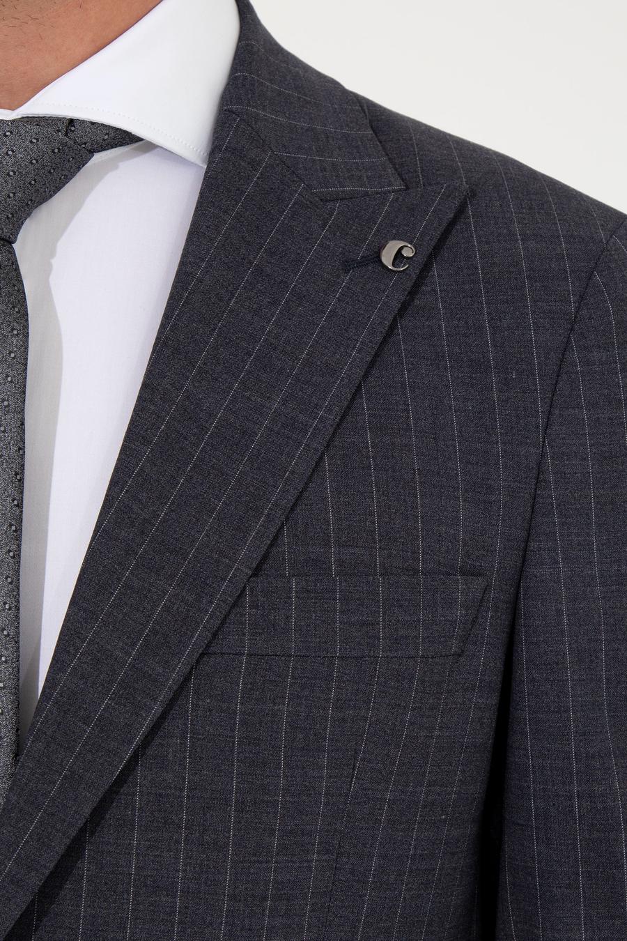 Açık Lacivert Slim Fit Takım Elbise - 50260681038