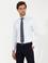 Açık Mavi Slim Fit Uzun Kollu Basic Gömlek
