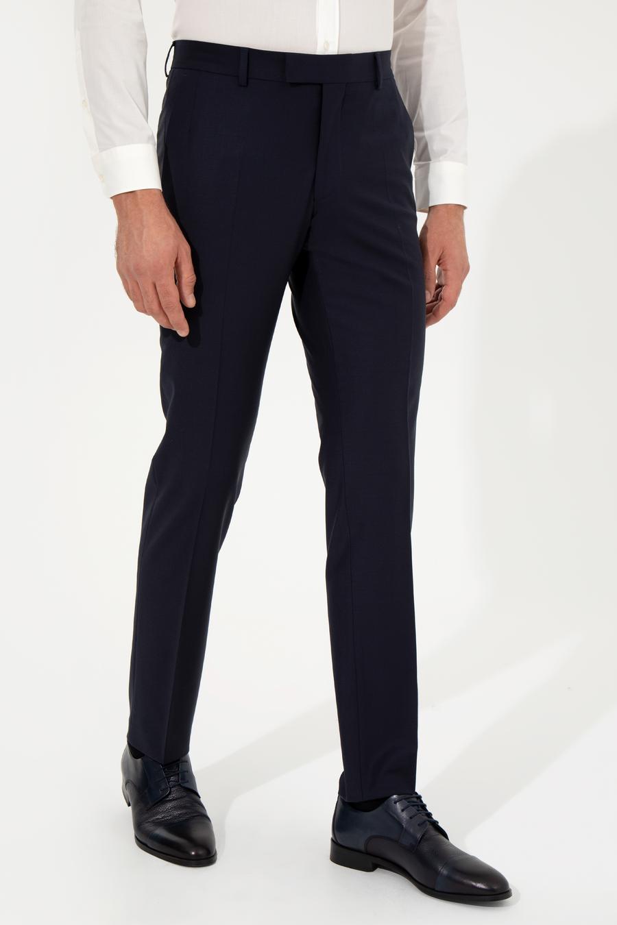 Lacivert Slim Fit Kumaş Pantolon - 50259101008