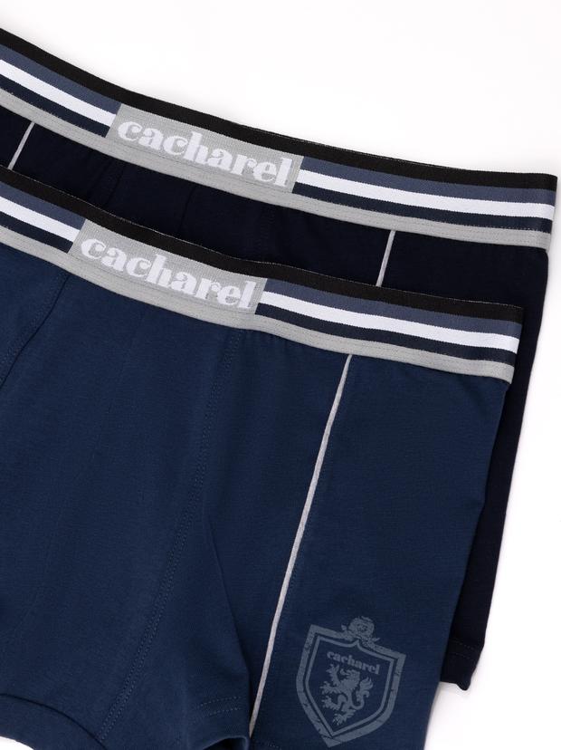 2'li Lacivert Boxer